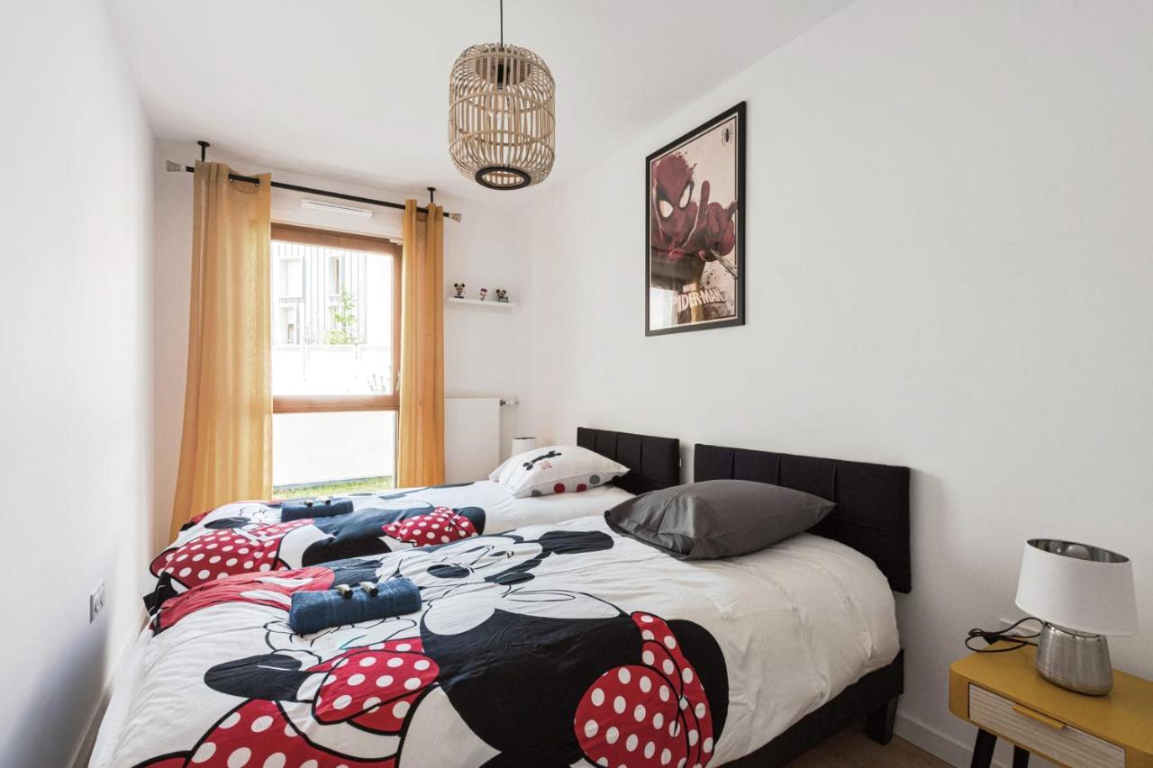 Cosygreen77 Modern Apartment With Garden And Parking Magny-le-Hongre Dış mekan fotoğraf