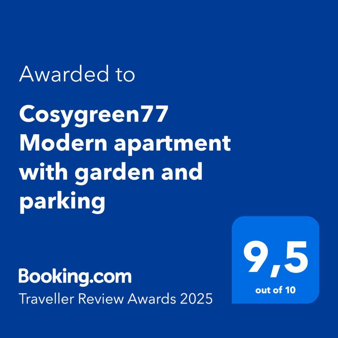 Cosygreen77 Modern Apartment With Garden And Parking Magny-le-Hongre Dış mekan fotoğraf